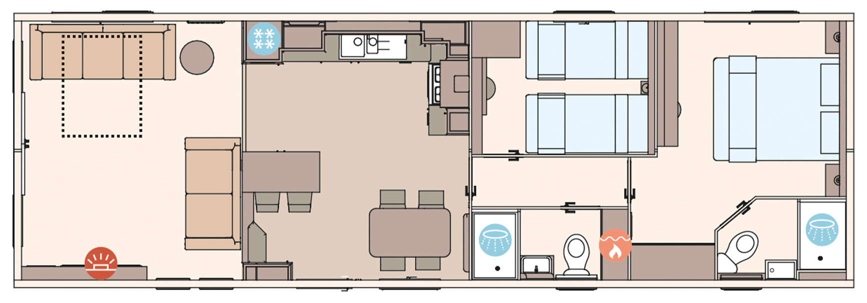 The Ingleton - ABI(UK) Range | Môn Caravans Ltd.